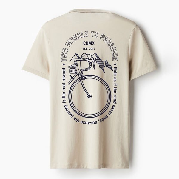 Kala Two Wheels to paradise T Shirt